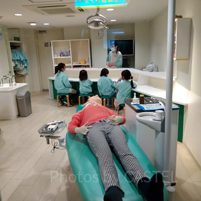 キッザニア甲子園の歯科医院パビリオン