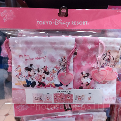 ミニー・べスティーズ・バッシュ！グッズ：きんちゃくセット