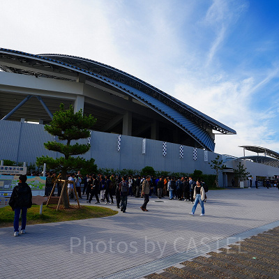 神戸須磨シーワールドアクセス：国道の先に須磨海浜公園がすぐ見える！