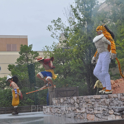 豹ルッチ登場／ワンピースウォーターバトル