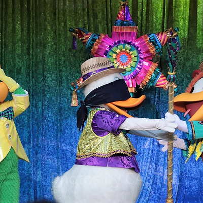 レッツ・パーティグラ！のドナルド、ホセ、パンチート