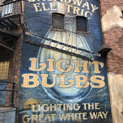 Light Bulbs Wall