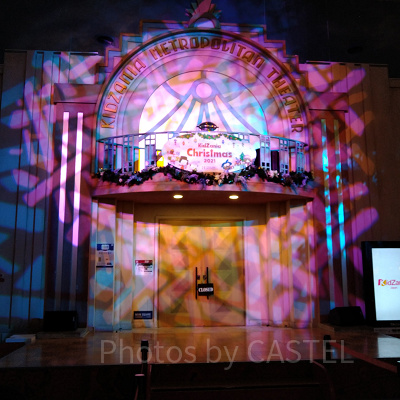 キッザニア甲子園のライトアップクリスマス