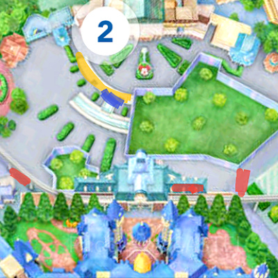 持ち物検査場の場所