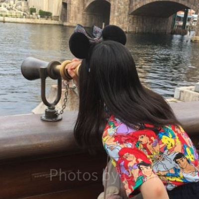 望遠鏡をのぞいて♪