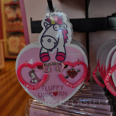 Love！FLUFFYのハートイヤリング