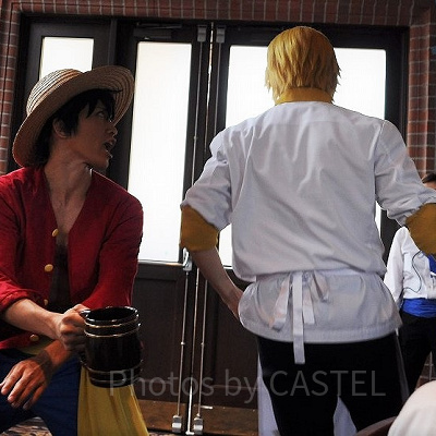 肉を狙うルフィ／サンジの海賊レストラン2019