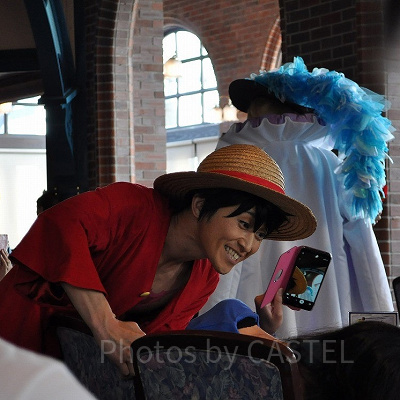 肉を狙うルフィ／サンジの海賊レストラン2019