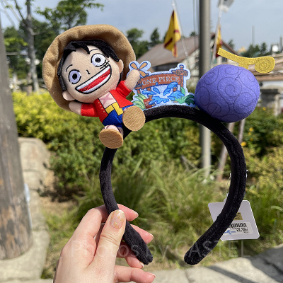 ルフィカチューシャ（USJワンピースグッズ）