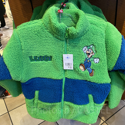 ルイージのボアジャケット（キッズ）