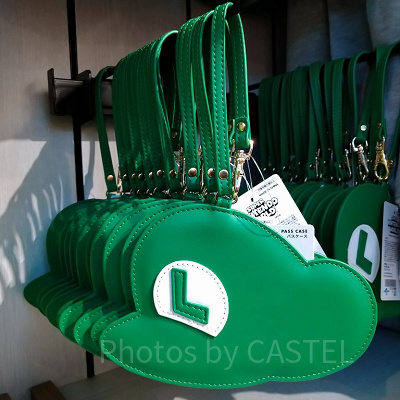 ルイージの帽子パスケース