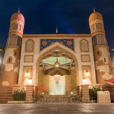 ディズニーシーの地図：アラビアンコースト