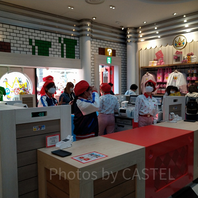 マリオカフェ&グッズ店内