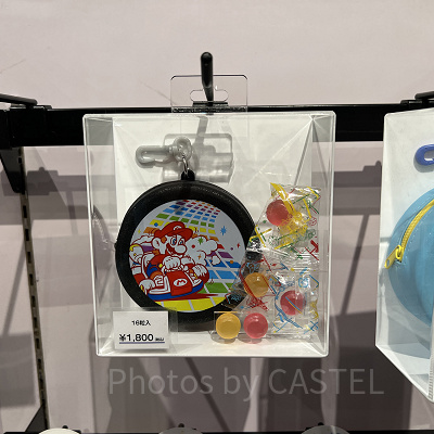 マリオカートのポーチ入りキャンディ