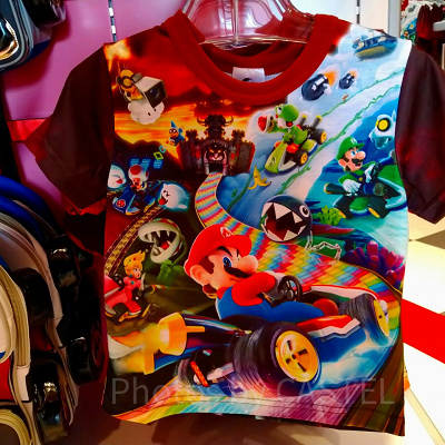 マリオカートのキッズTシャツ