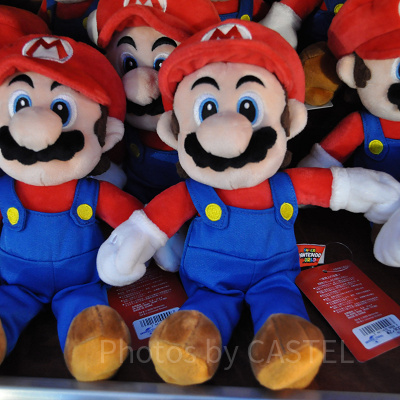 マリオのぬいぐるみ