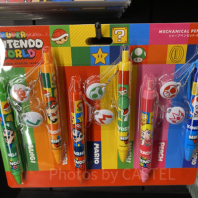 シャープペンシルセット（マリオ全員集合）