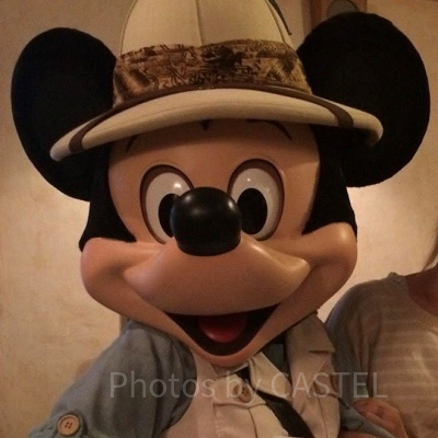タスカ―・ハウス・レストランで会えるミッキーマウス