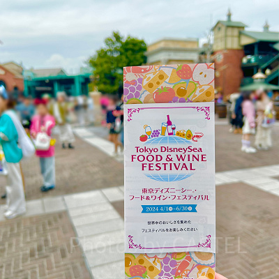 イベントメニュー販売店舗にはメニューマップが置かれています