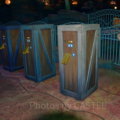 マーメイドラグーンシアターのファストパス発券機