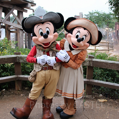 ミッキーとミニー＠グリズリーガルチ