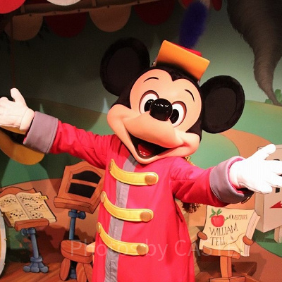 ミッキーの家にいるミッキー