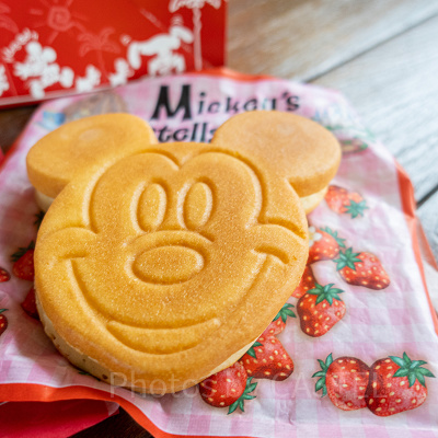 ミッキーカステラケーキ（ストロベリー）