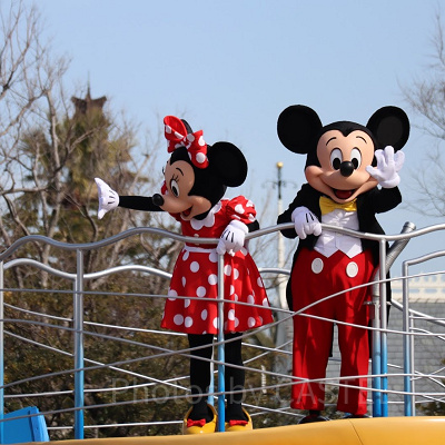 ミッキーの着ぐるみ