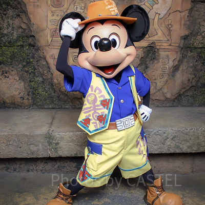 発掘作業中のミッキー♡