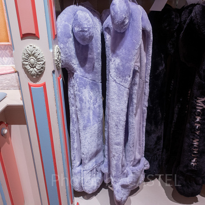 ミッキーファンキャップマフラー（パープル）