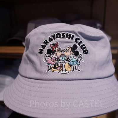 ミッキー＆ミニーバケットハット（表）