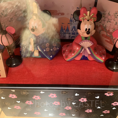 ミッキー＆ミニー親王飾り②