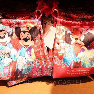 ミッキー＆ミニーきんちゃく