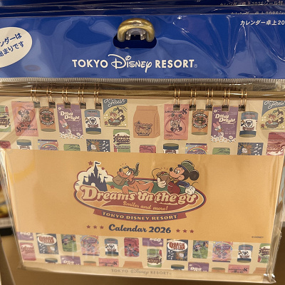 卓上カレンダーミッキーマウスと仲間たち（イラスト）