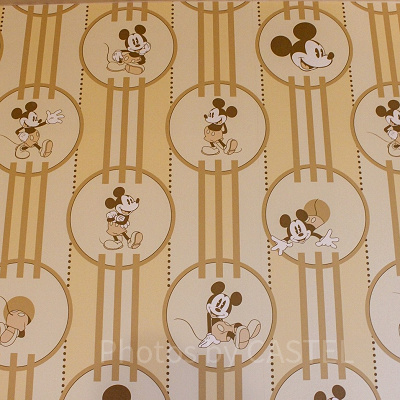 ミッキーマウスルーム（アンバサダーホテル）の壁紙