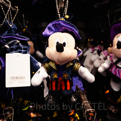 ミッキーぬいぐるみバッジ（2022年ディズニーハロウィングッズ）