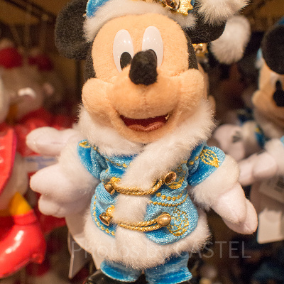 ミッキーぬいぐるみバッジ