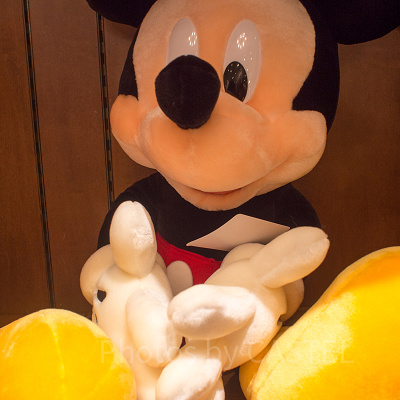 ミッキーぬいぐるみ（Mサイズ）