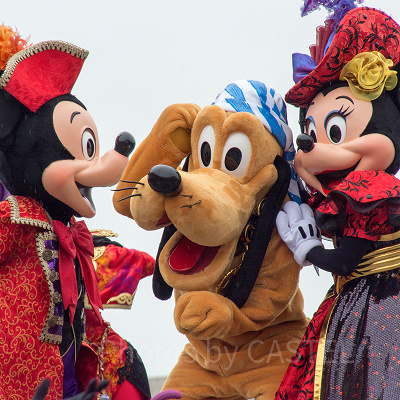 ミッキー＆プルート＆ミニー　ザ・ヴィランズ・ワールド2017より