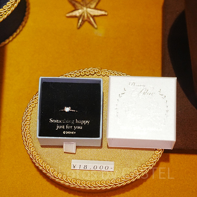 ミッキーシェイプのリング