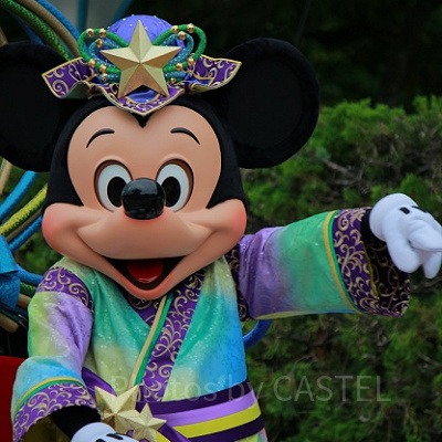 少し暗く映ってしまったミッキーも…