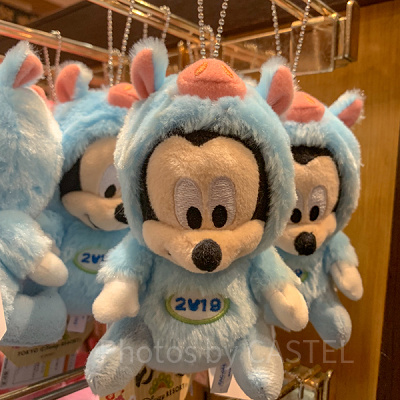 ミッキー干支コスチューム（亥）ぬいぐるみバッジ