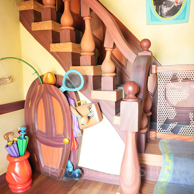 ミッキーの家の玄関