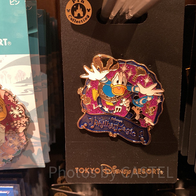ミッキーのフィルハーマジックピンバッジ