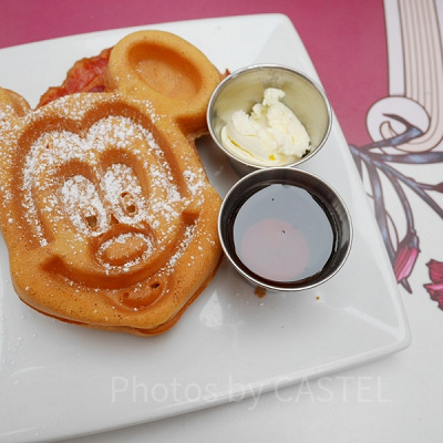 ミッキーのワッフル（グレートアメリカン・ワッフルカンパニー）