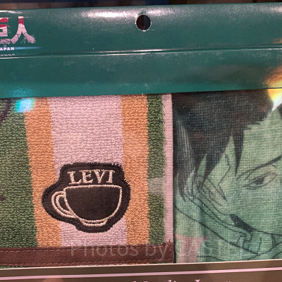 ミニタオルセット（リヴァイ）〔USJ×進撃の巨人〕