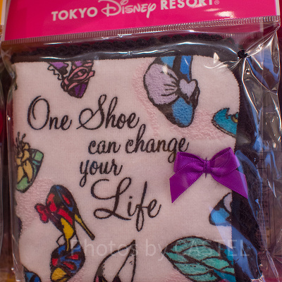 プリンセスシューズデザインのミニタオル