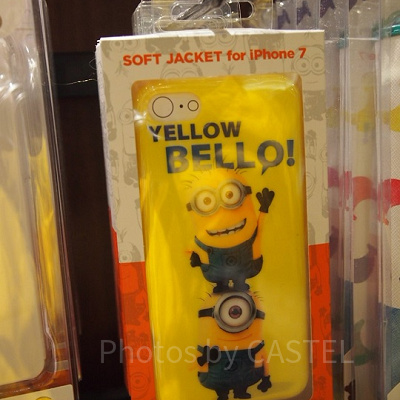 ミニオンBELLOソフトスマホケース