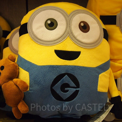 ミニオンボブぬいぐるみクッション