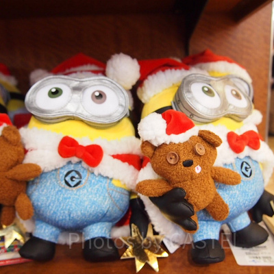 ミニオンクリスマスぬいぐるみ